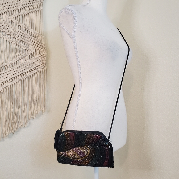 Vintage Fully Beaded Purse! - Picture 3 of 6